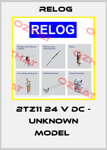 2TZ11 24 V DC - unknown model  Relog