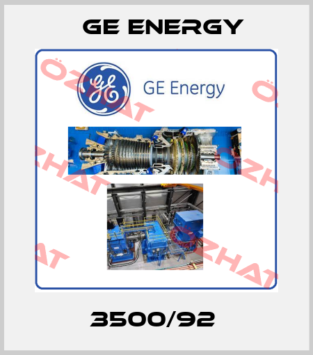 3500/92  Ge Energy