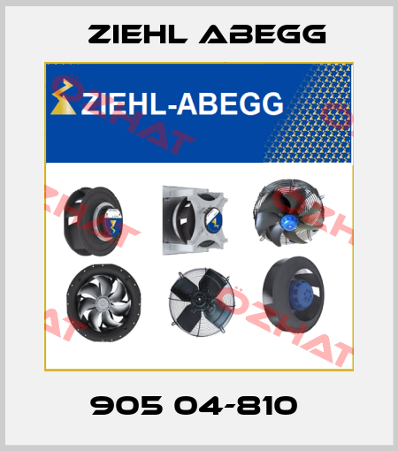 905 04-810  Ziehl Abegg