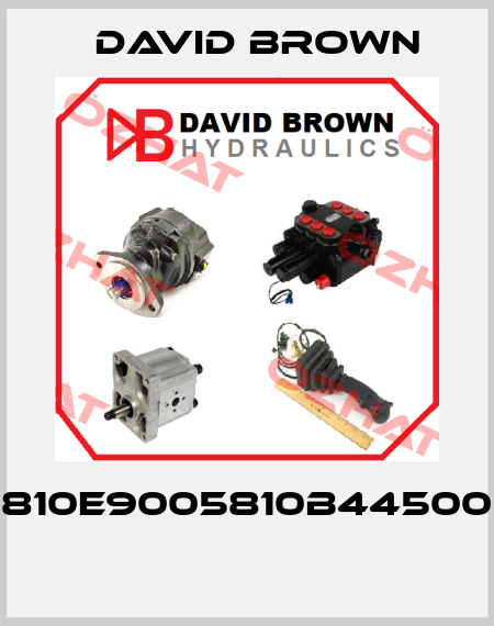 810E9005810B44500  David Brown