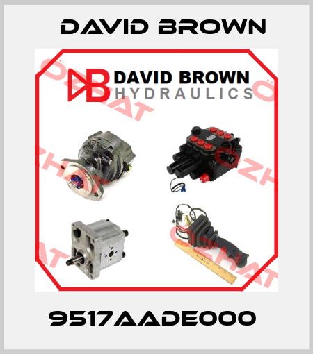 9517AADE000  David Brown