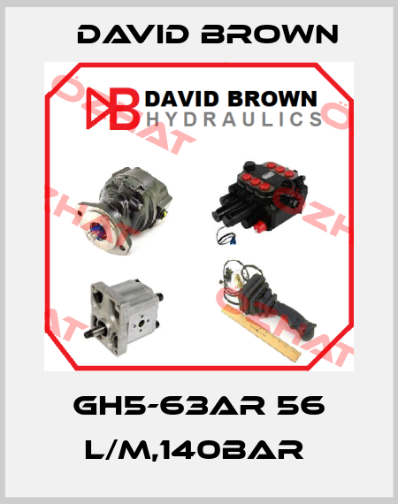 GH5-63AR 56 L/M,140BAR  David Brown