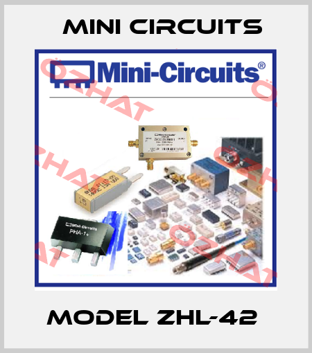 MODEL ZHL-42  Mini Circuits