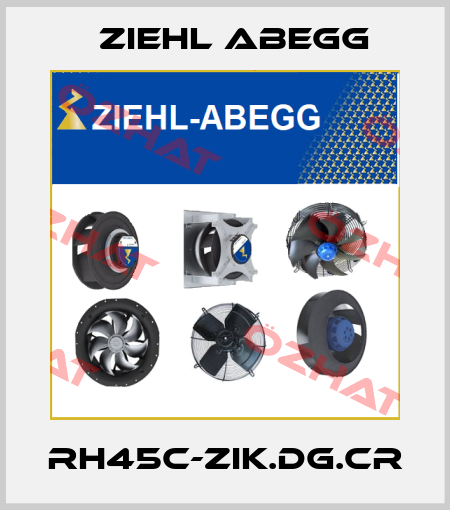 RH45C-ZIK.DG.CR Ziehl Abegg