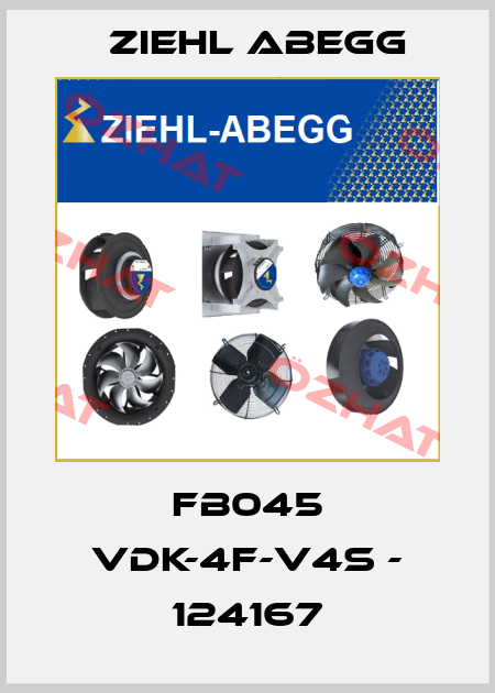 FB045 VDK-4F-V4S - 124167 Ziehl Abegg