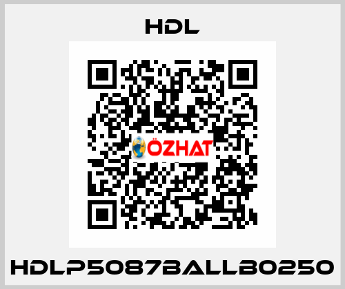 HDLP5087BALLB0250 HDL