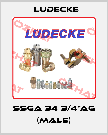 SSGA 34 3/4"AG (male) Ludecke