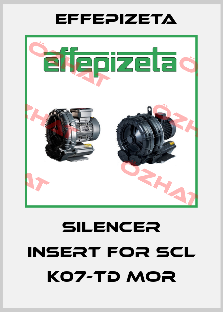 silencer insert for SCL K07-TD MOR Effepizeta