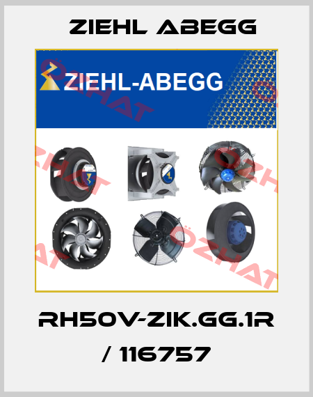 RH50V-ZIK.GG.1R / 116757 Ziehl Abegg
