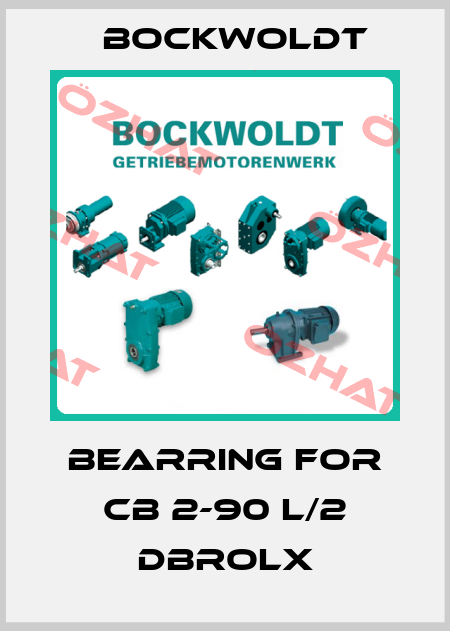 Bearring for CB 2-90 L/2 DBroLx Bockwoldt