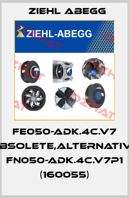 FE050-ADK.4C.V7 obsolete,alternative FN050-ADK.4C.V7P1 (160055) Ziehl Abegg