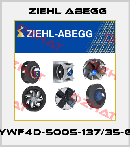 YWF4D-500S-137/35-G Ziehl Abegg