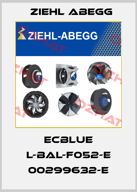  ECblue L-BAL-F052-E 00299632-E Ziehl Abegg