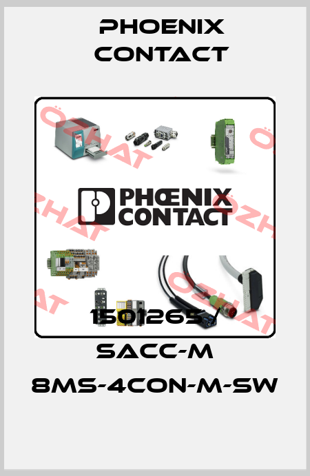 1501265 / SACC-M 8MS-4CON-M-SW Phoenix Contact