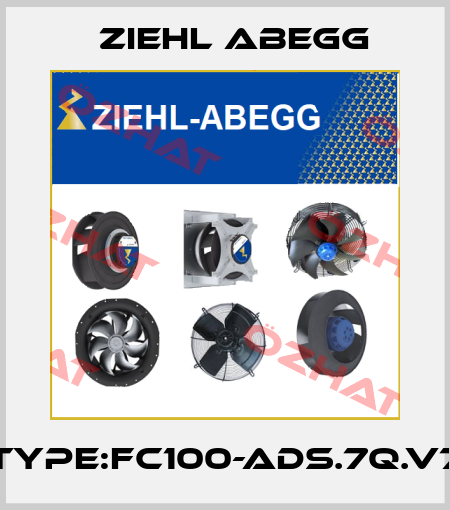 Type:FC100-ADS.7Q.V7 Ziehl Abegg