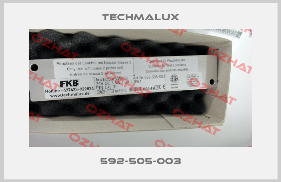 592-505-003 Techmalux