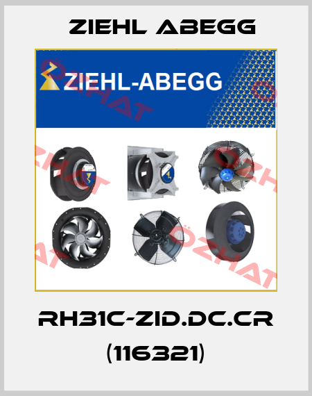 RH31C-ZID.DC.CR (116321) Ziehl Abegg