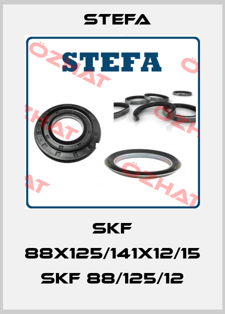 skf 88X125/141X12/15 Skf 88/125/12 Stefa