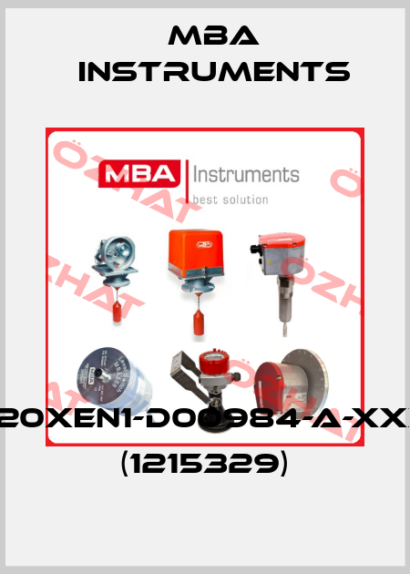 MBA820XEN1-D00984-A-XXX-S001 (1215329) MBA Instruments