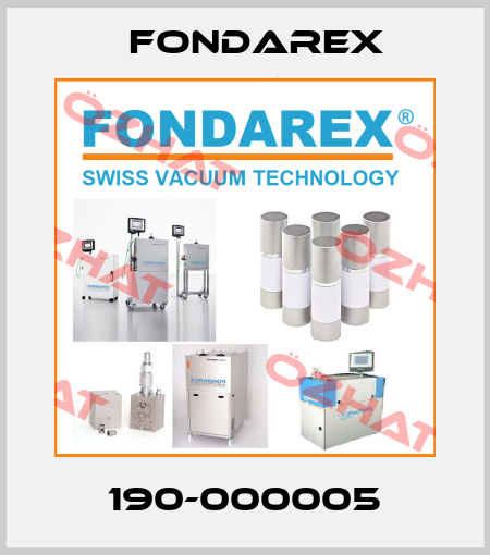 190-000005 Fondarex