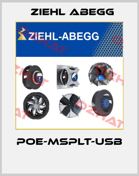 POE-MSPLT-USB  Ziehl Abegg
