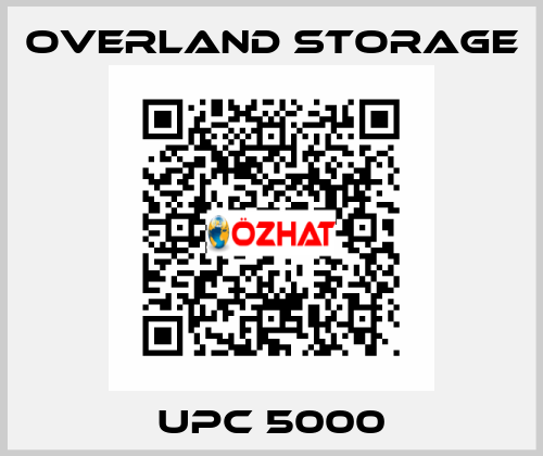 UPC 5000 Overland Storage