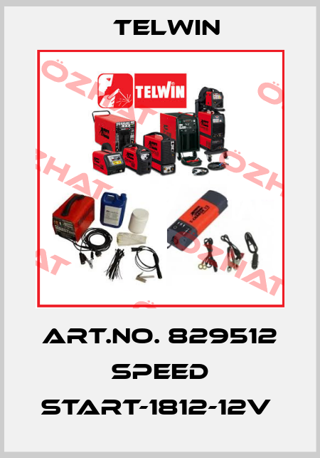 Art.No. 829512 Speed Start-1812-12V  Telwin
