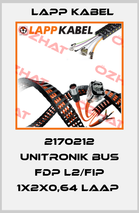 2170212 UNITRONIK BUS FDP L2/FIP 1X2X0,64 LAAP  Lapp Kabel
