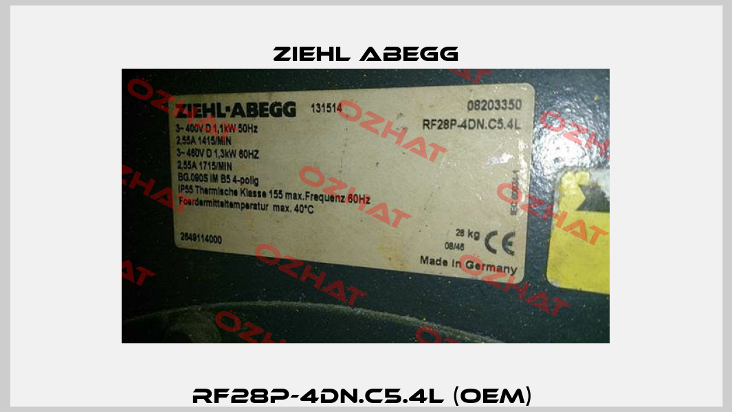 RF28P-4DN.C5.4L (OEM)  Ziehl Abegg