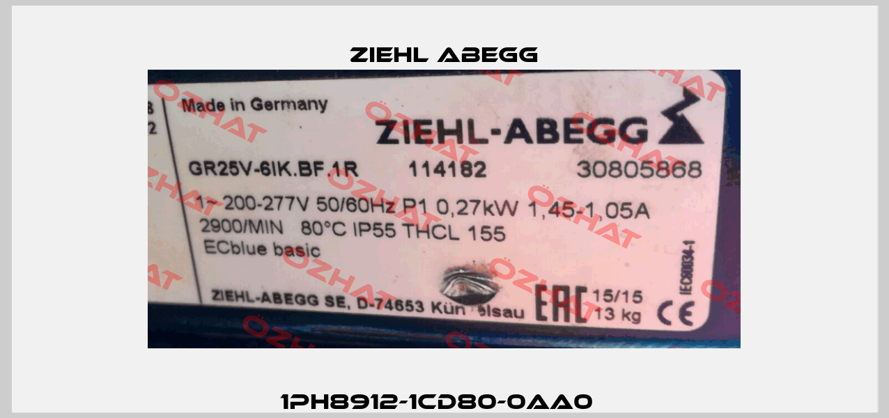 1PH8912-1CD80-0AA0   Ziehl Abegg