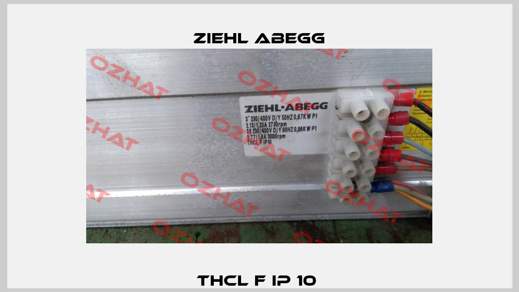 THCL F IP 10  Ziehl Abegg