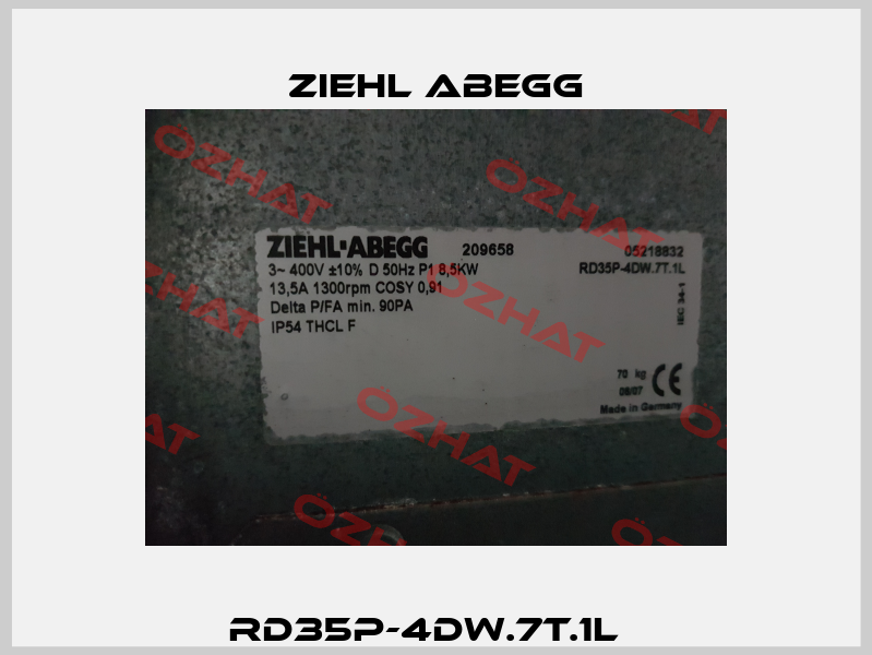  RD35P-4DW.7T.1L	  Ziehl Abegg