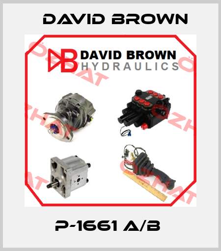P-1661 A/B  David Brown