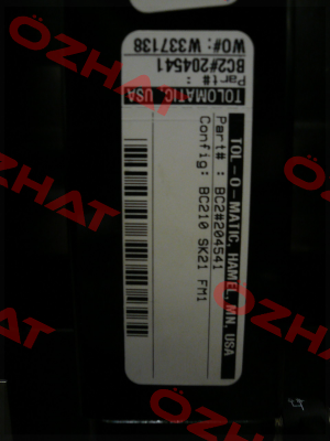 BC210 SK21.000FM1 Tolomatic
