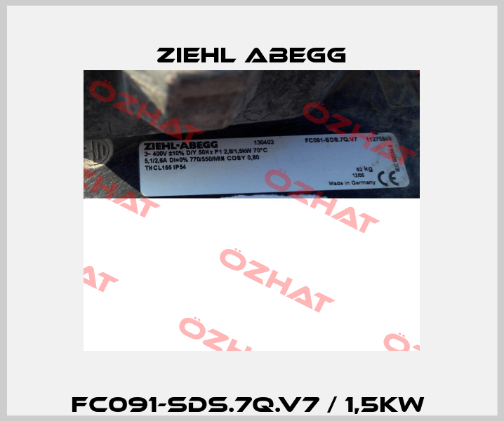 FC091-SDS.7Q.V7 / 1,5kW  Ziehl Abegg