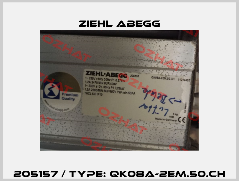 205157 / Type: QK08A-2EM.50.CH Ziehl Abegg