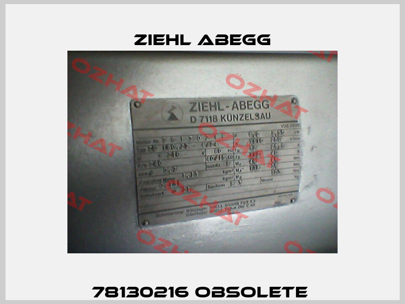 78130216 obsolete  Ziehl Abegg