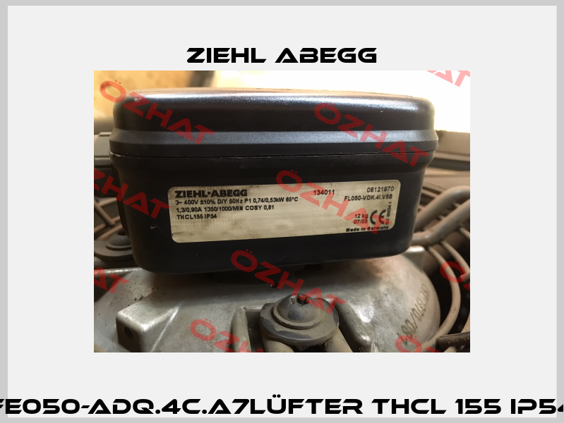 FE050-ADQ.4C.A7Lüfter THCL 155 IP54 Ziehl Abegg