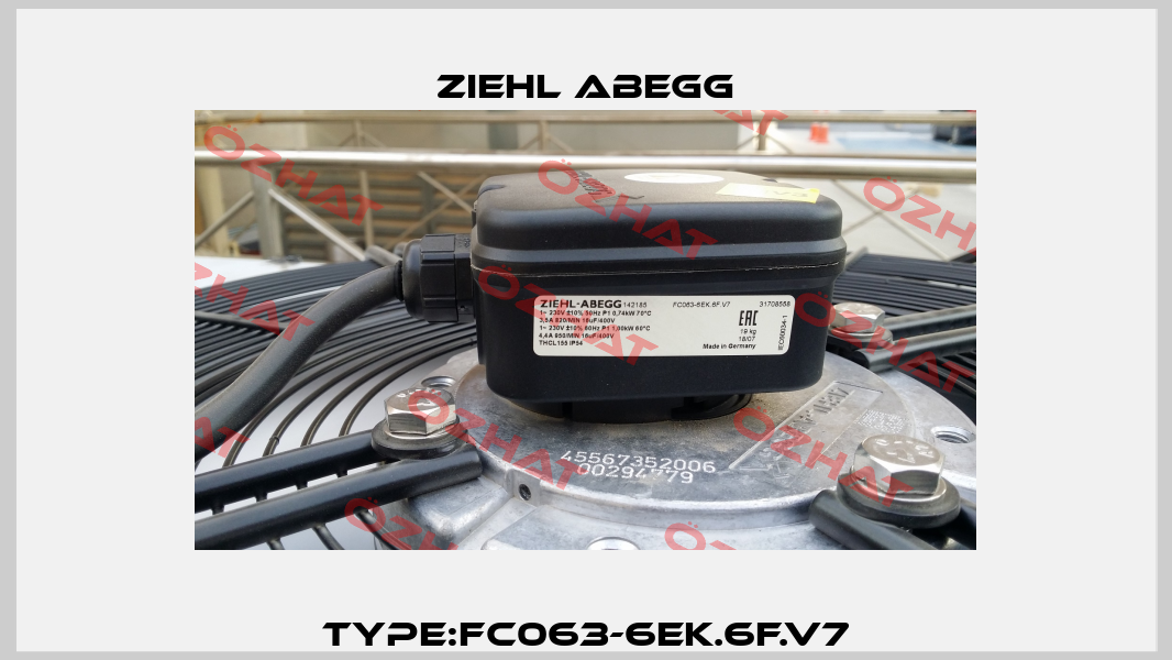 Type:FC063-6EK.6F.V7 Ziehl Abegg