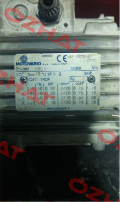 T80C4 0.98 kW Motovario
