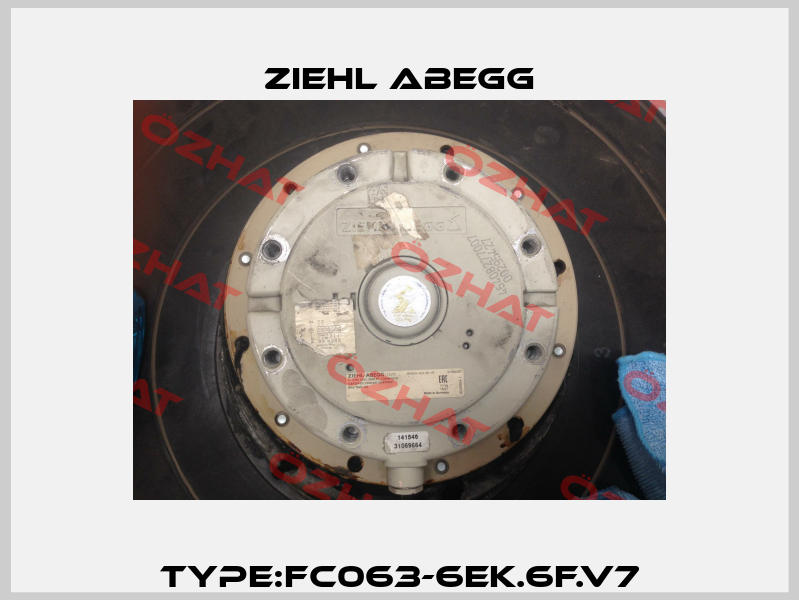 Type:FC063-6EK.6F.V7 Ziehl Abegg