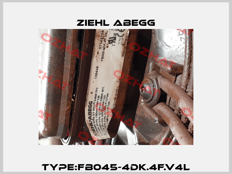 Type:FB045-4DK.4F.V4L Ziehl Abegg