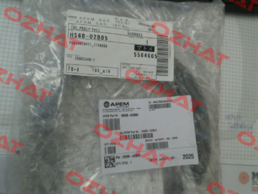 P/N: 213152 Type: HS6B-02B05 Idec