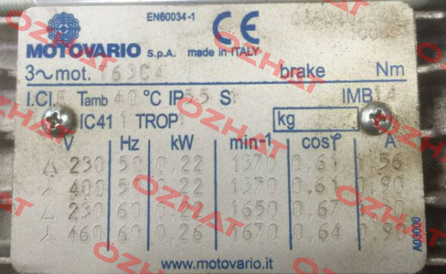 TS63C4 Motovario