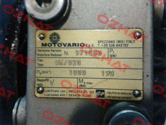 Nr 971003 Motovario