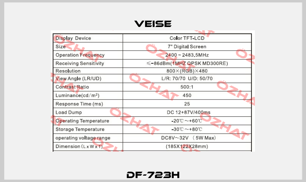DF-723H Veise