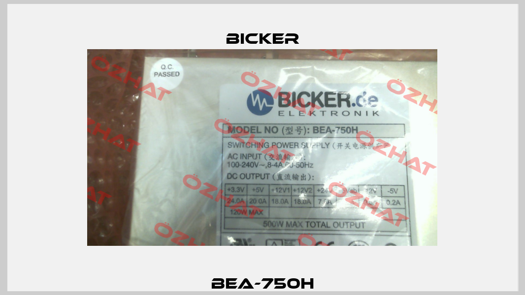 BEA-750H Bicker
