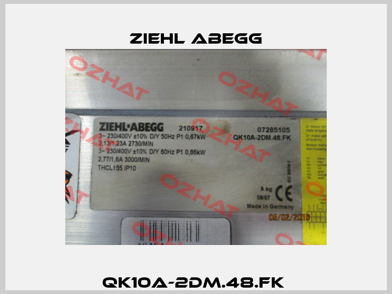 QK10A-2DM.48.FK  Ziehl Abegg
