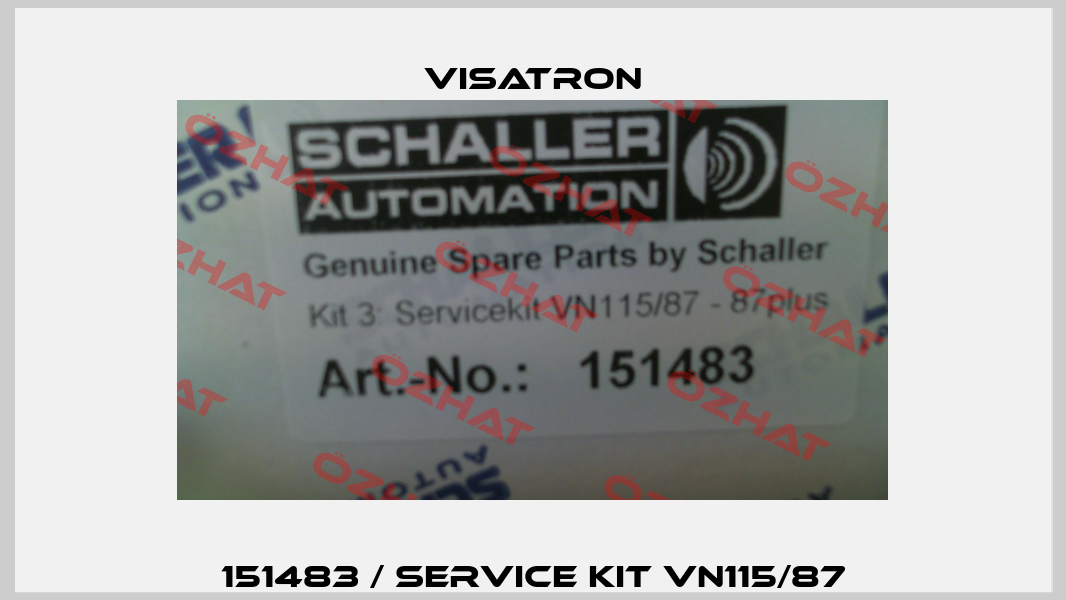 151483 / Service kit VN115/87 Visatron
