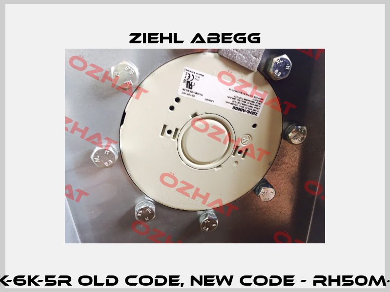 RH50M-VDK-6K-5R old code, new code - RH50M-VDT.6K.5R  Ziehl Abegg